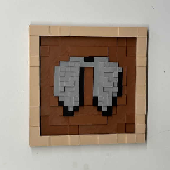 Minecraft Product Display Frame - Decorative Bedroom Toys for Children Aged 5-10 - Christmas, Birthday, and Special Occasion Gifts