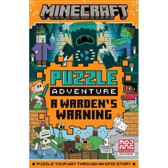 Minecraft Puzzle Adventure: A Warden's Warning (Paperback)