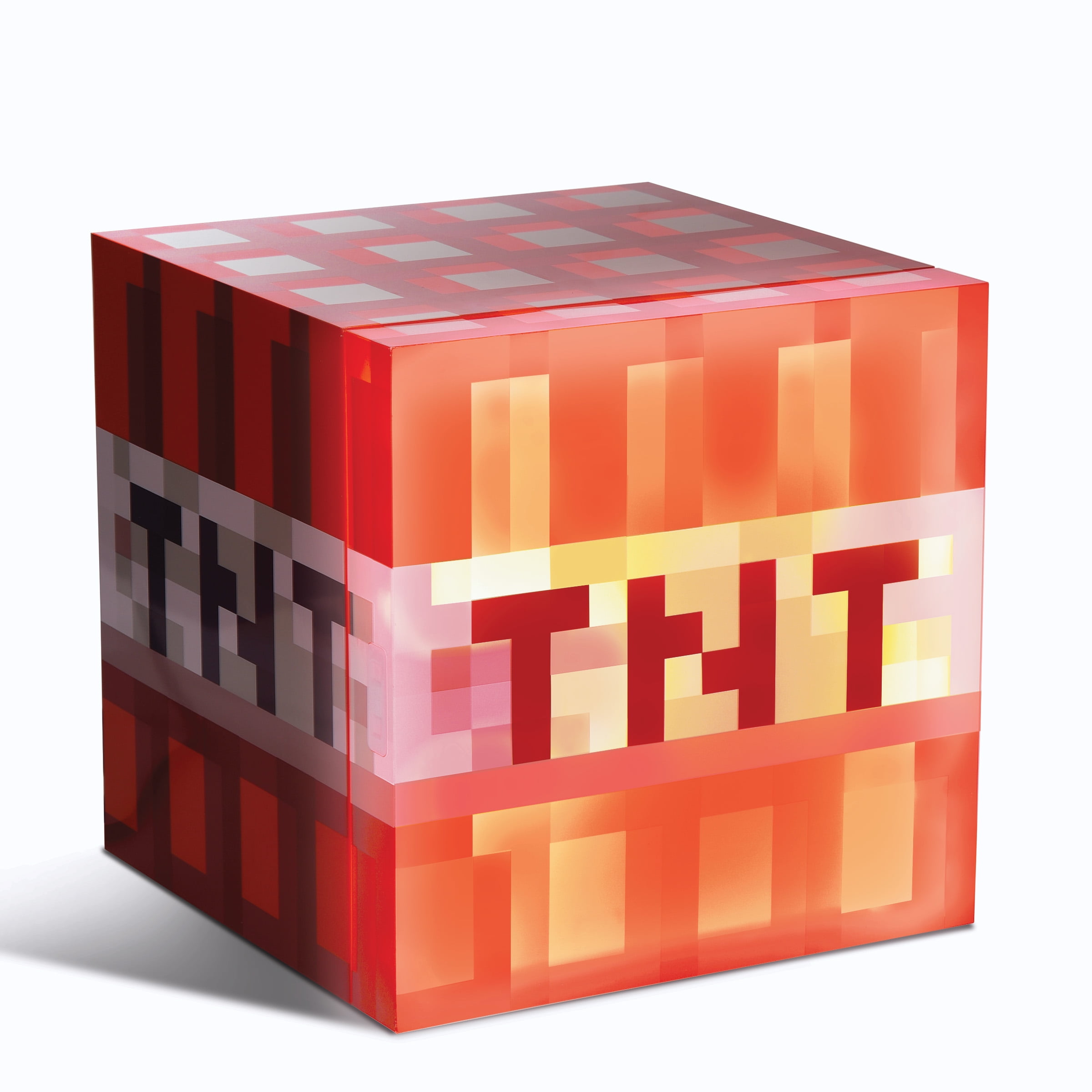 Minecraft Red TNT x9 Can Mini Fridge 6.7L x1 Door Ambient LED Lighting 10.4  in H 10 in W 10 in D 