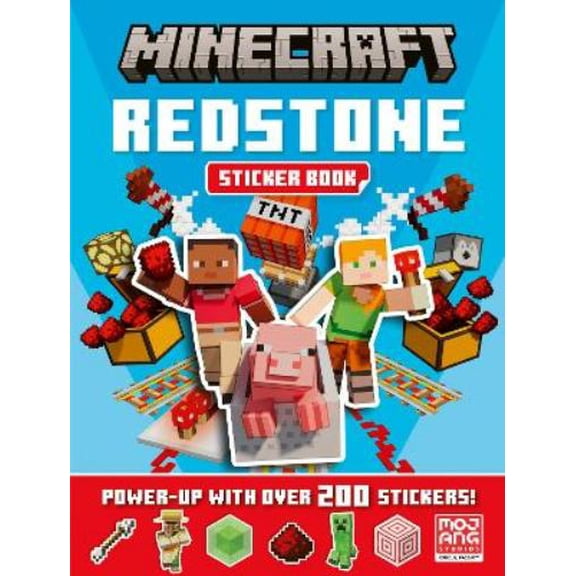 Minecraft Redstone Sticker Book (Paperback)