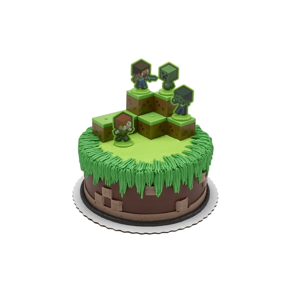 Minecraft Round Cake