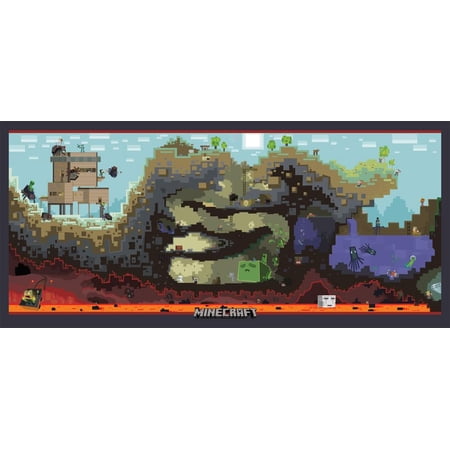 Minecraft Screenshot Poster