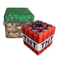 thumbnail image 1 of Minecraft Set of 2, Nesting Ottoman / Seating, 1 of 1
