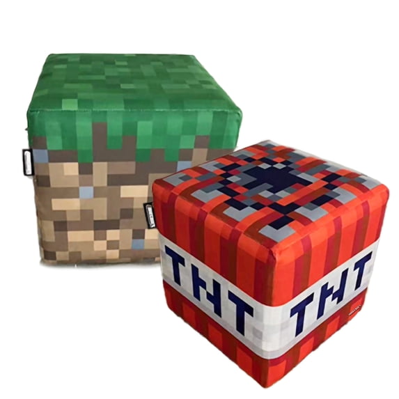 Minecraft Set of 2, Nesting Ottoman / Seating