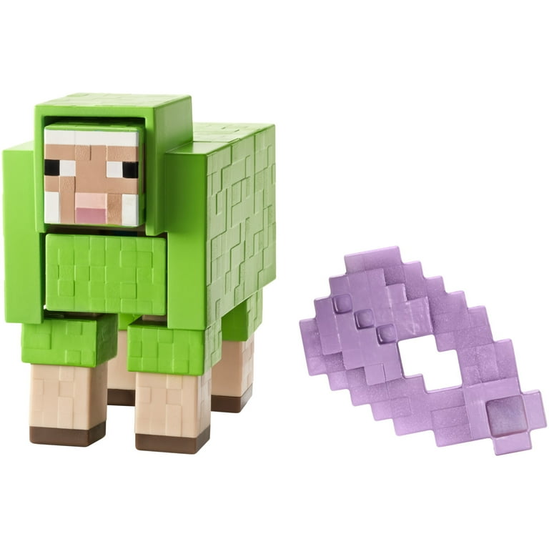 Minecraft Shearable Sheep Basic Figure Walmart