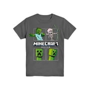 Minecraft, Short Sleeve Graphic T-Shirt, Boys XS-XXL
