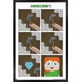 thumbnail image 1 of Minecraft - Simple Comic Alex Cry Wall Poster, 14.725" x 22.375" Framed, 1 of 6