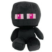 Minecraft Sitting Enderman Plush Stuffed Toy, Black, 9.8 Tall