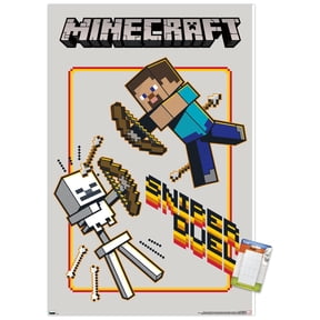 Minecraft - Sniper Duel Wall Poster, 14.725" x 22.375"