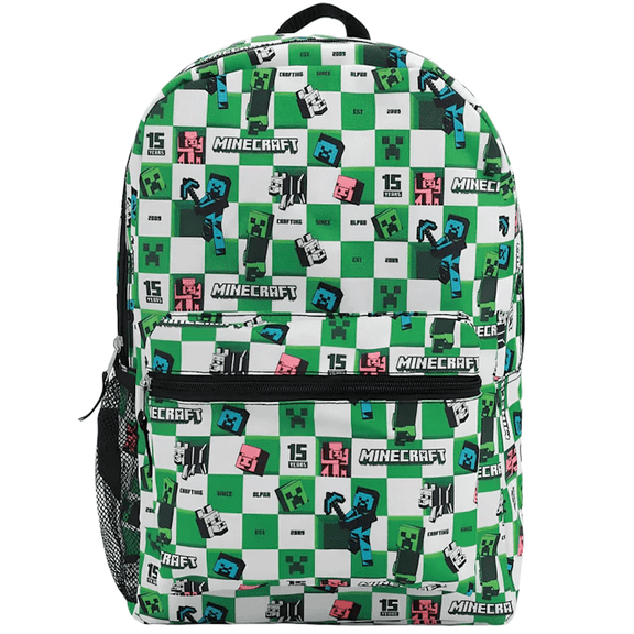 Minecraft Steve & Mobs Kids Backpack (All Over Print)