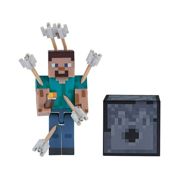 Minecraft Steve With Arrows Figure