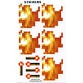 thumbnail image 1 of Minecraft Sticker Set Papercraft (Fire & Torch) (Single Piece), 1 of 1