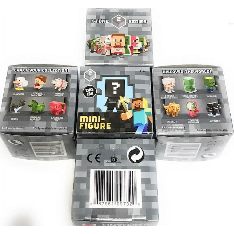 Minecraft Stone Series 2 Mystery Pack 1 blind box only