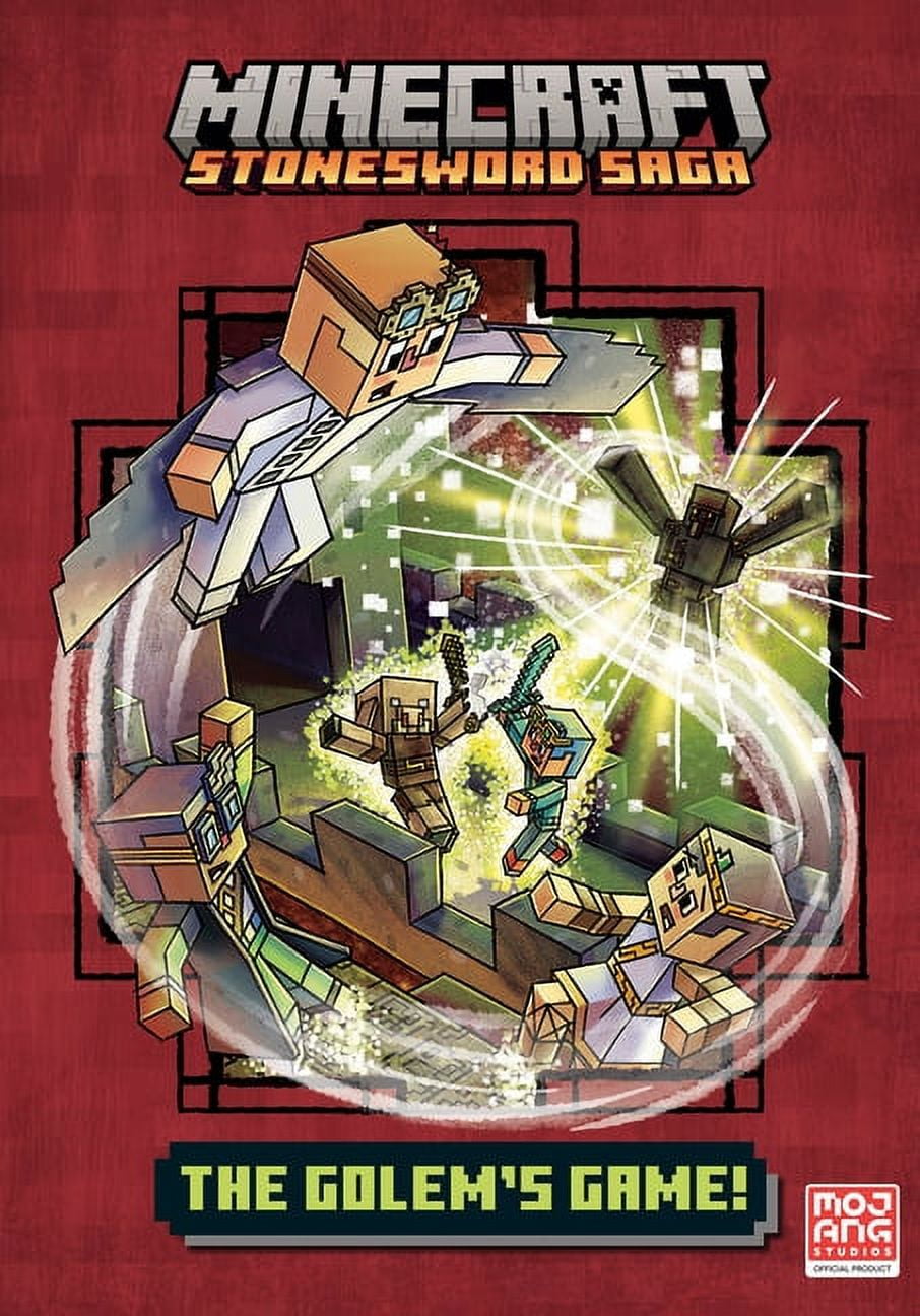 Minecraft Stonesword Saga The Golem's Game! (Minecraft Stonesword Saga #5), (Hardcover)