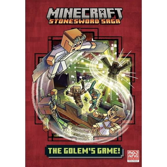 Minecraft Stonesword Saga The Golem's Game! (Minecraft Stonesword Saga #5), (Hardcover)
