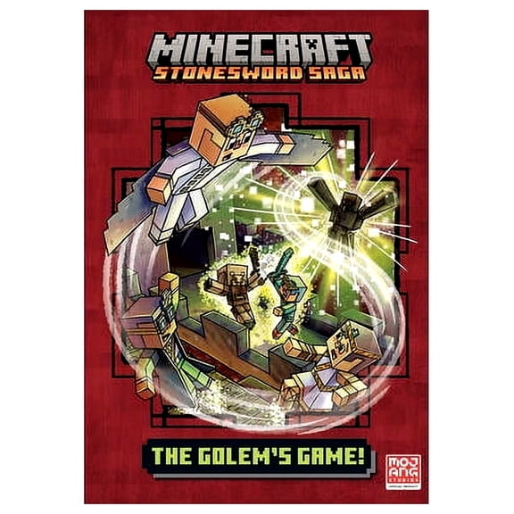 Minecraft Stonesword Saga: The Golem's Game! (Minecraft Stonesword Saga #5) (Hardcover)