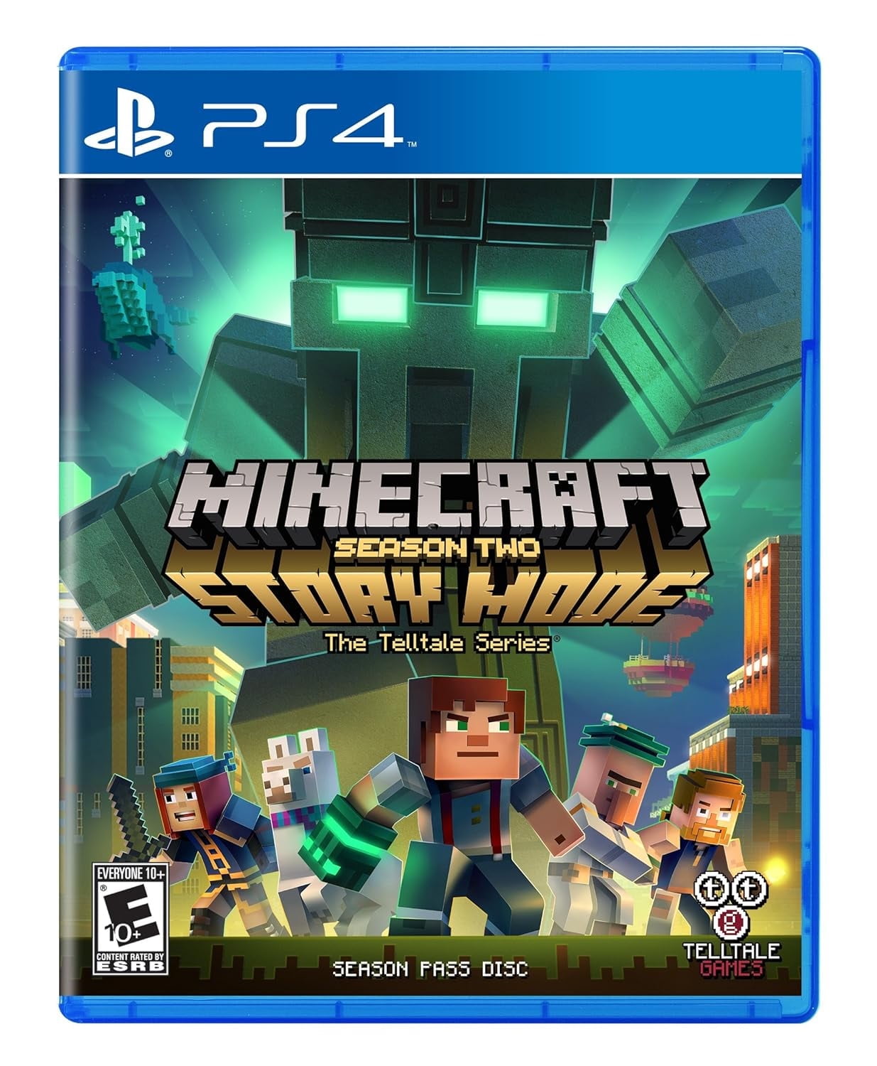 Minecraft: Story Mode Season 2, PlayStation 4, 5 Episodes