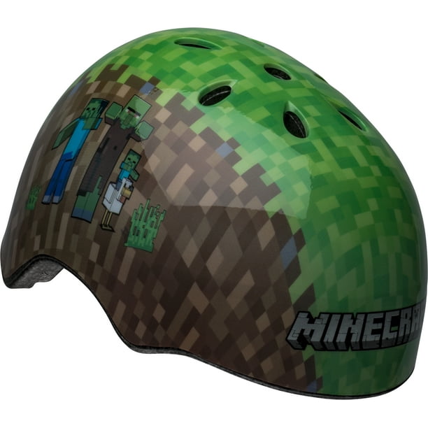 Minecraft Survival Mode Bike Helmet, Child 5+ (5054 cm)