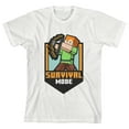 thumbnail image 1 of Minecraft Survival Mode T-Shirt- L, 1 of 4
