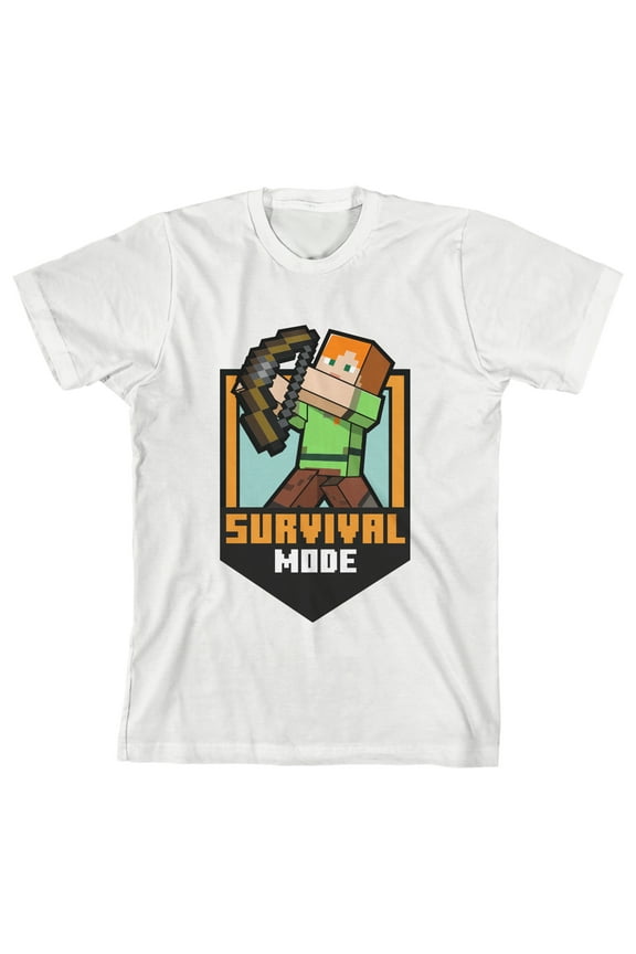 Minecraft Survival Mode T-Shirt- S