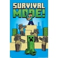 thumbnail image 1 of Minecraft - Survival Mode Wall Poster, 14.725" x 22.375", 1 of 5