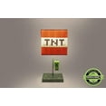 thumbnail image 1 of Minecraft TNT Block 14-Inch Desk Lamp with 3D Creeper Puller | LED Lamp, 1 of 7