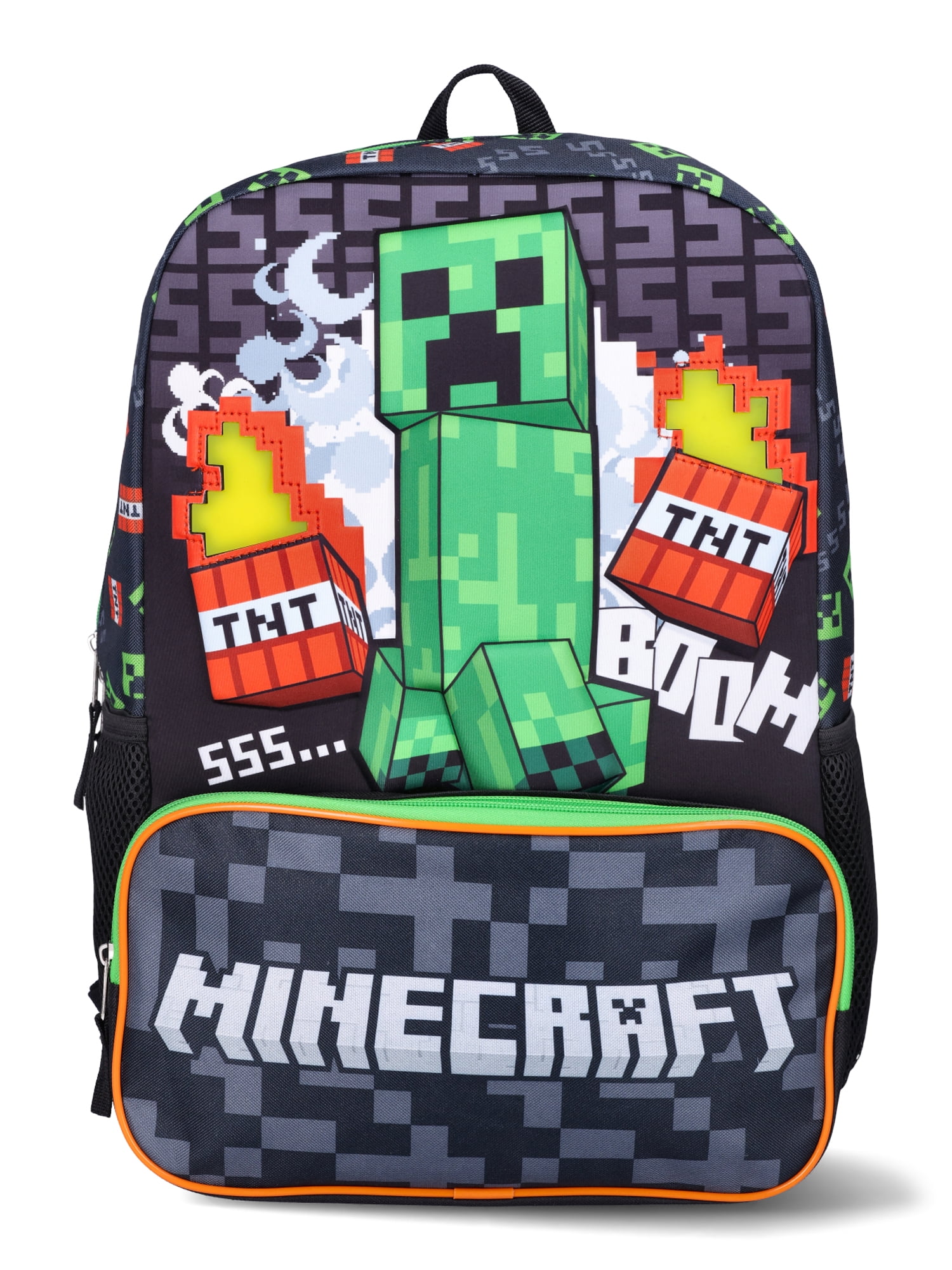 Boys minecraft backpack discount