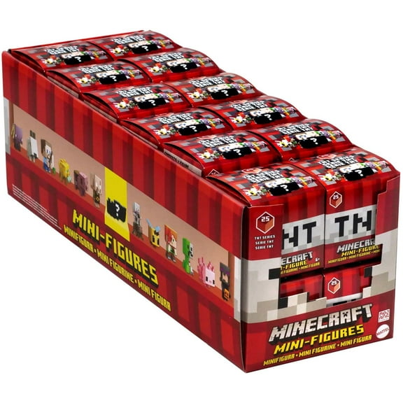 Minecraft TNT Series 25 Mystery Box (24 Packs)