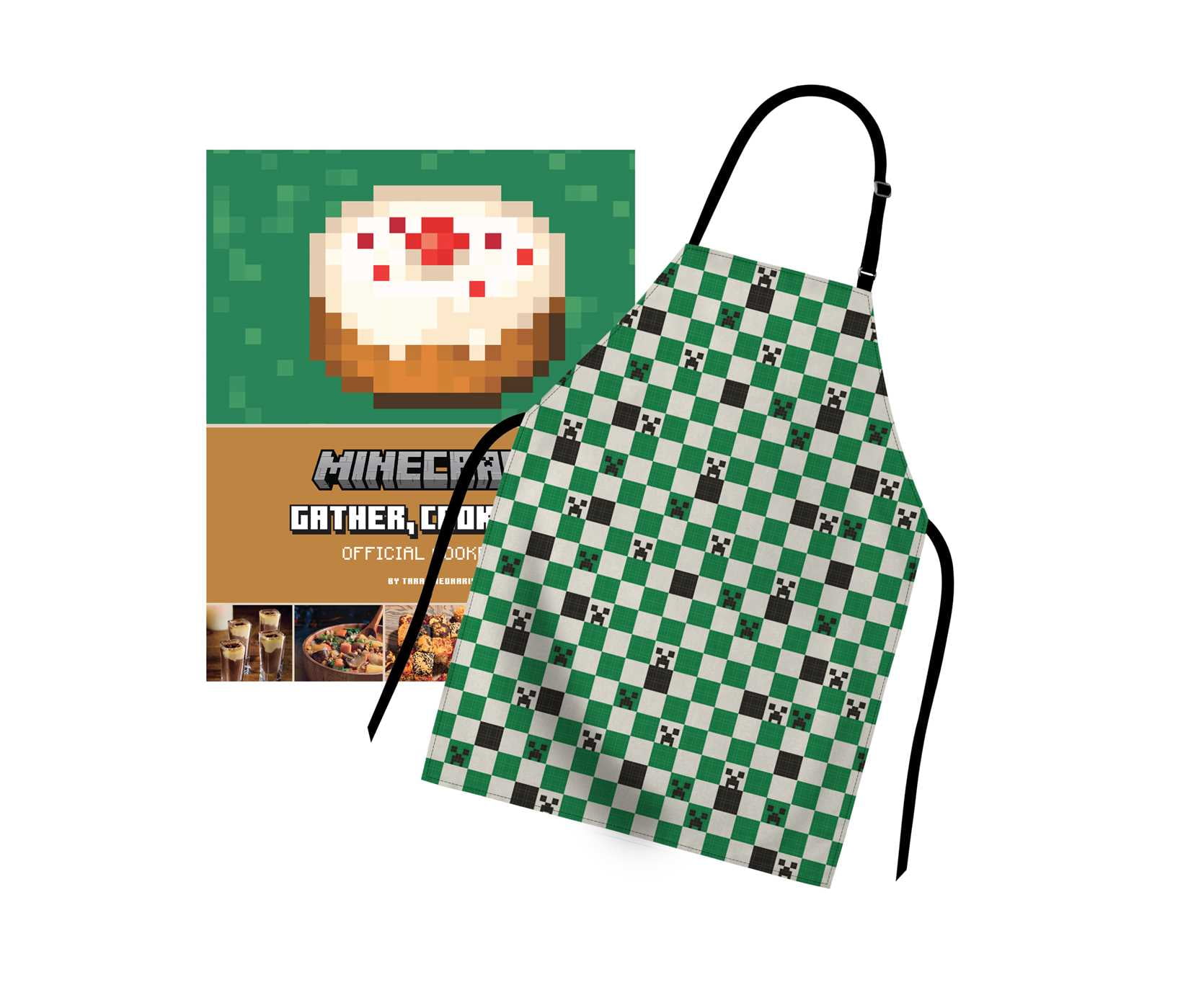 Minecraft: The Official Cookbook and Apron Gift Set : Plus Exclusive Apron (Hardcover)