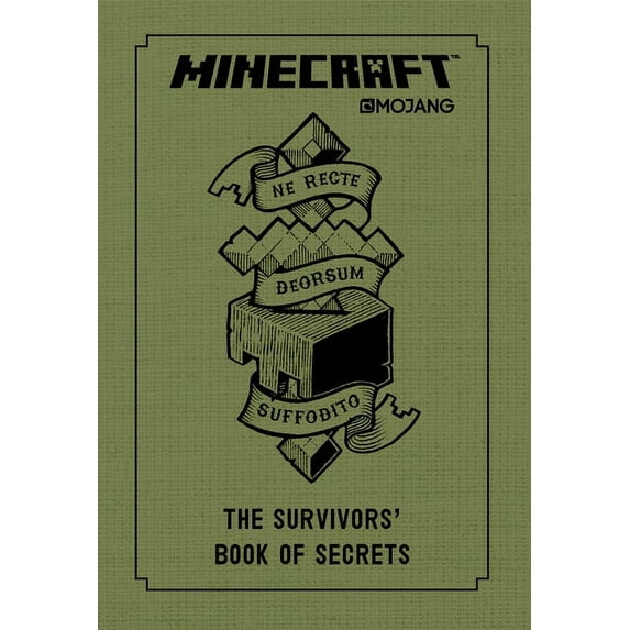 Minecraft Minecraft: The Survivors' Book of Secrets: An Official Mojang Book, (Hardcover)