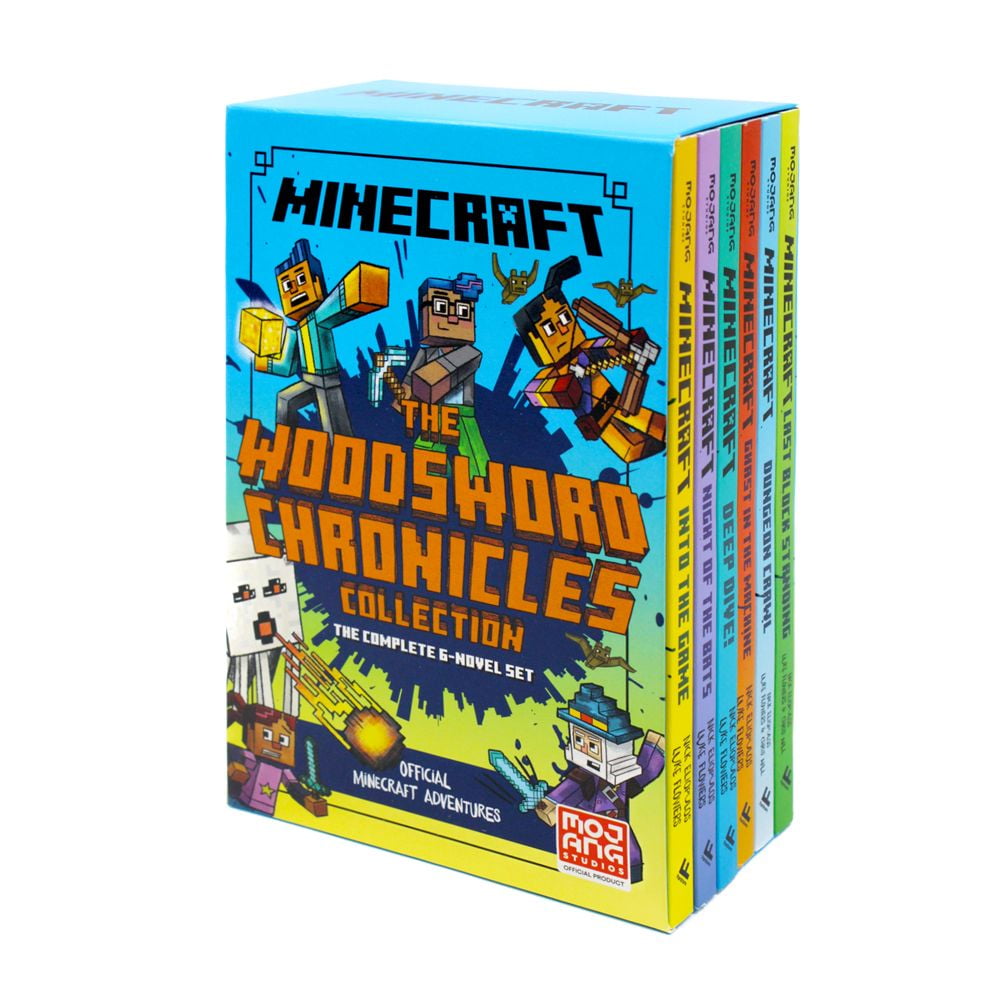 Minecraft Woodsword Chronicles 6 Book Slipcase by Nick Eliopulos 2021 NEW