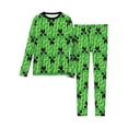 thumbnail image 1 of Minecraft Thermal Long Underwear Set (Boys' S-L), Moisture Wicking & Spandex, Black (1-Pack), 1 of 1