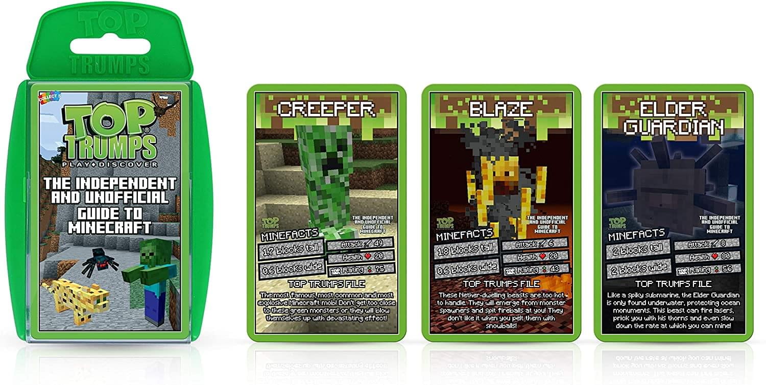 Minecraft Independent Unofficial Guide Top Trumps