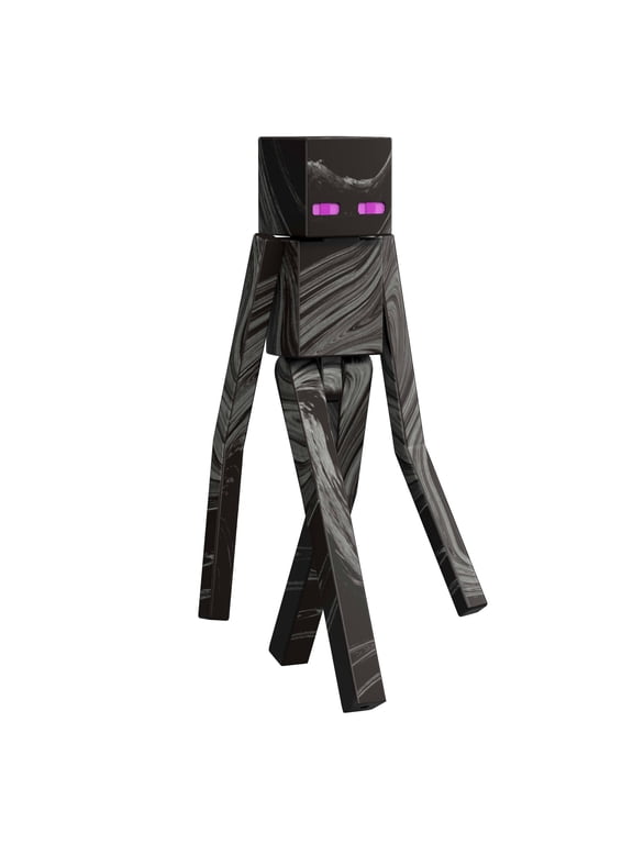 Enderman Action Figure & Accessories, Toy Set Inspired by A Minecraft Movie