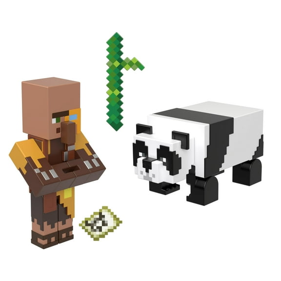 Minecraft Toys, 2-Pack of Action Figures, Gifts for Kids