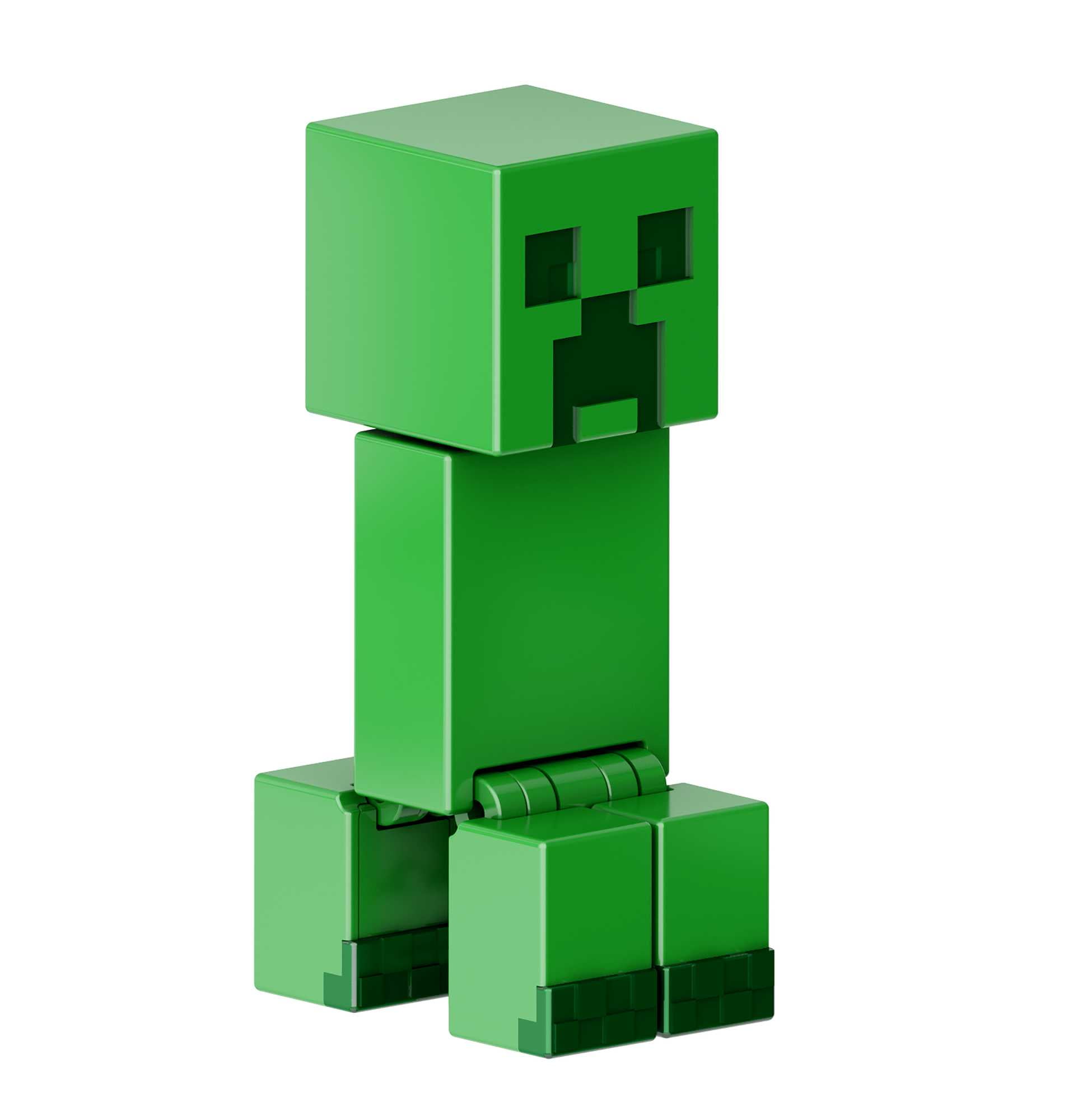 Minecraft Toys Creeper Action Figure with Accessory & Portal Piece, Toy