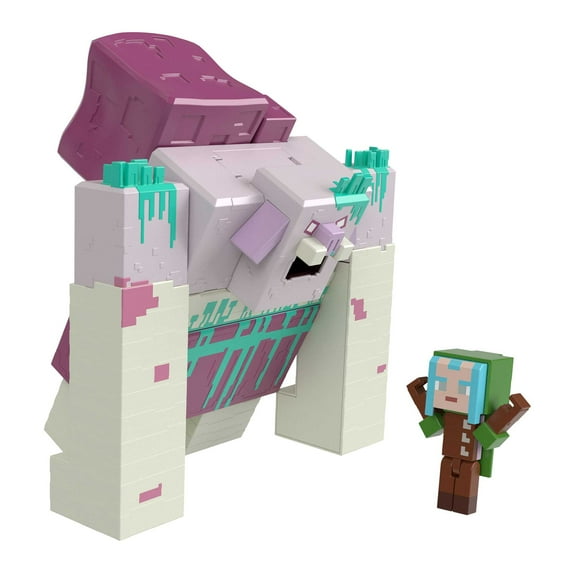 Minecraft Toys, Legends Devourer & Ranger Action Figures with 2 Accessories Collectible Gift Set