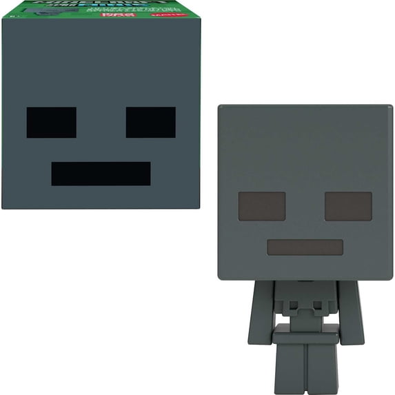 Minecraft Toys, Mob Head Minis Figures, Gifts for Kids