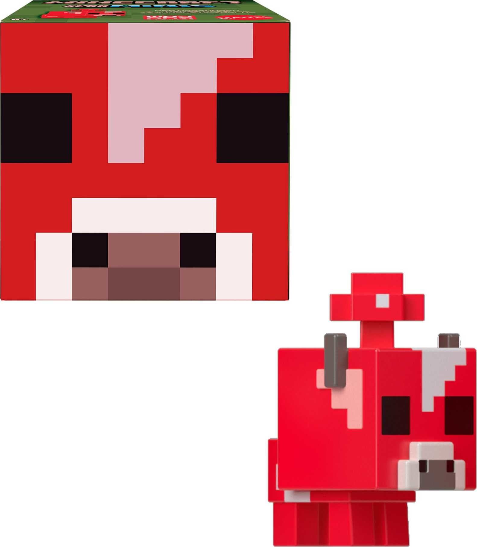 Minecraft Toys, Mob Head Minis Figures, Gifts for Kids