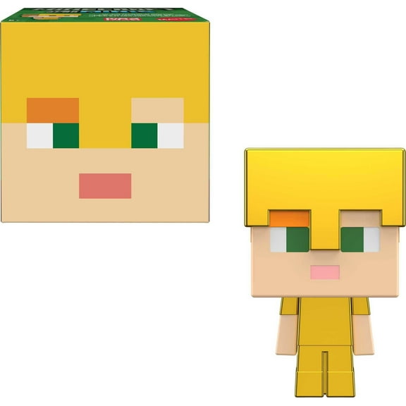 Minecraft Toys, Mob Head Minis Figures, Gifts for Kids