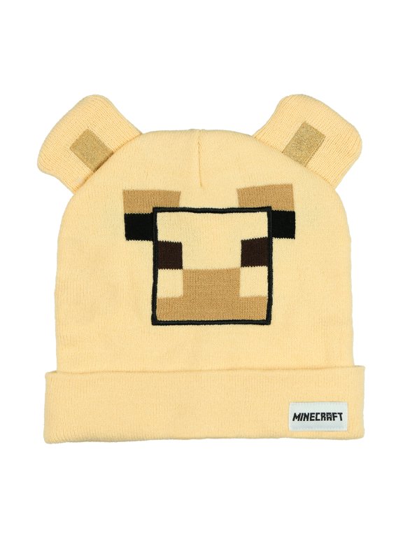 Trader Llama Beanie Embroidered Face Adult Cuffed Knitted Hat OSFM