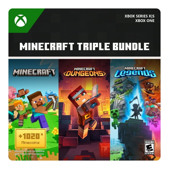 Minecraft Triple Bundle - Xbox One, Xbox Series X|S [Digital]