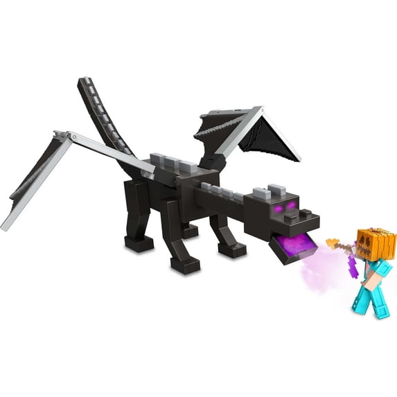 Minecraft Ultimate Ender Dragon Figure Toy with Light and Sound ...