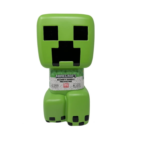 Minecraft Ultimate Surprise Bundle, Creeper Giant Figure, Children, Teens & Adults Ages 3+