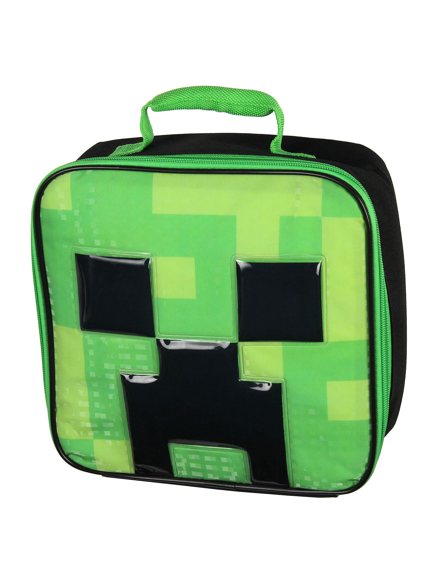 Minecraft Video Game Creeper Insulated Lunch Box 10"