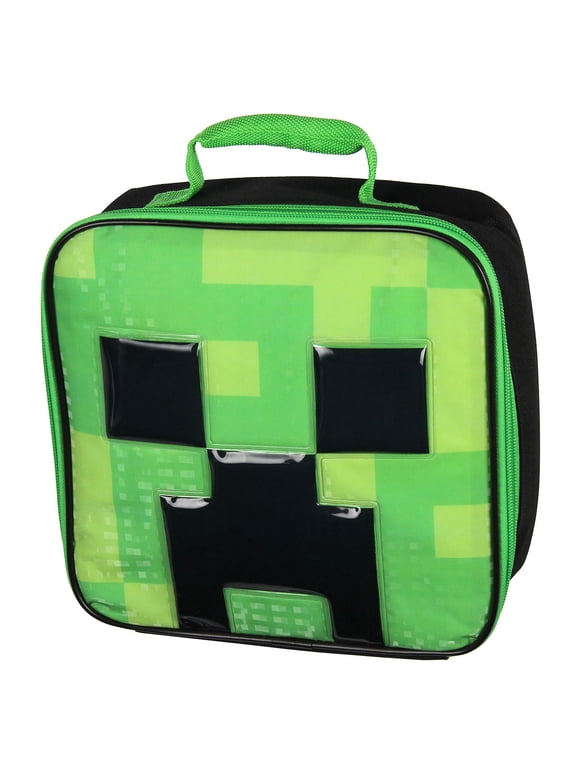 Video Game Creeper Insulated Lunch Box 10"
