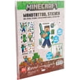 thumbnail image 1 of Minecraft: Wall-Clings - 50+ Vinyl Stickers, Wall Decals, Characters-Objects-Landscape Game Themed Designs, Room Decor, Self-Adhesive, Licensed, 1 of 11