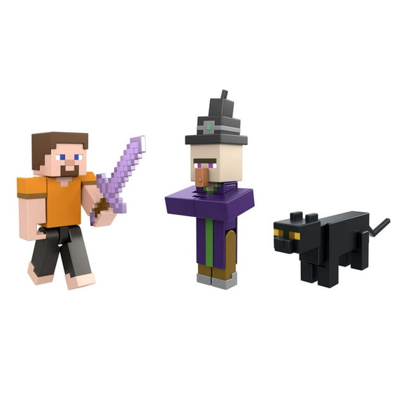 Minecraft Witch’s Hut Adventure Pack with 3 Action Figures & Accessory