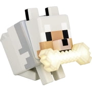 Minecraft Wolf GloBuddies Light Color Changing 3D Mojang Licensed LED Night Lamp Teens Adults