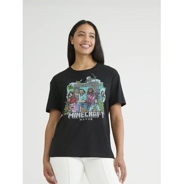 Minecraft Women's Graphic Tee, Sizes XXS-XXL
